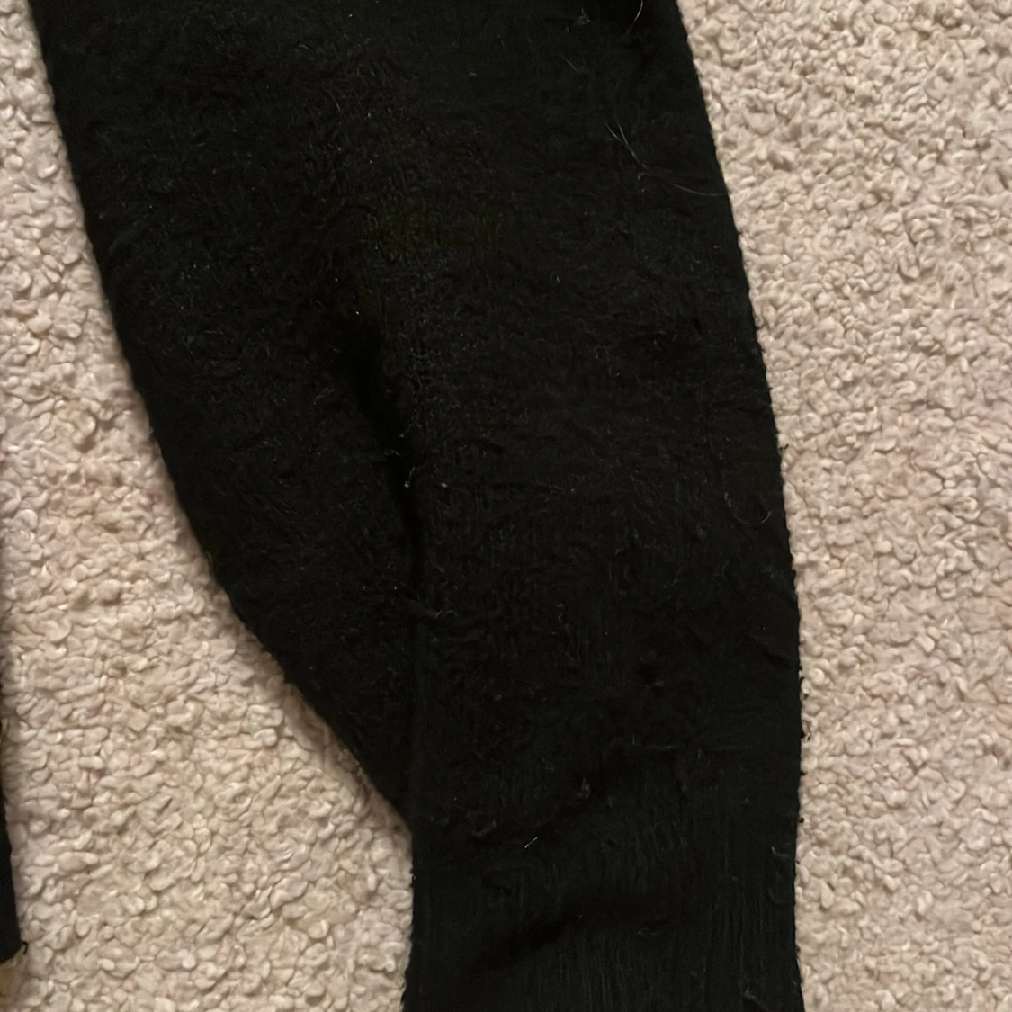 Svart stickad tröja från H&M XS - 4