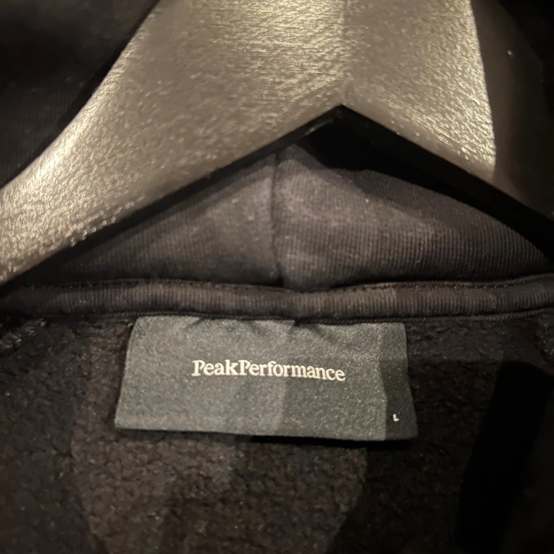 Svart hoodie Peak Performance L - 2