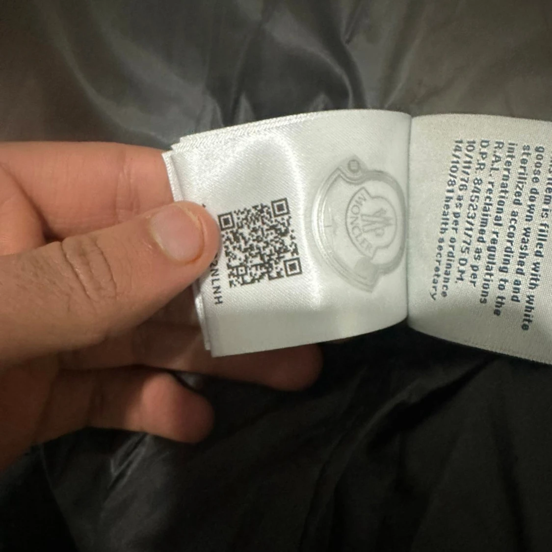 Svart sweatshirt från Moncler - 3