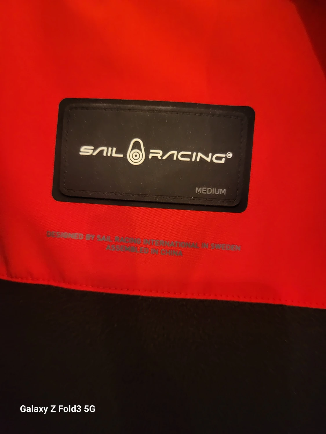 Röd Gore-Tex vindjacka Sail Racing - 2