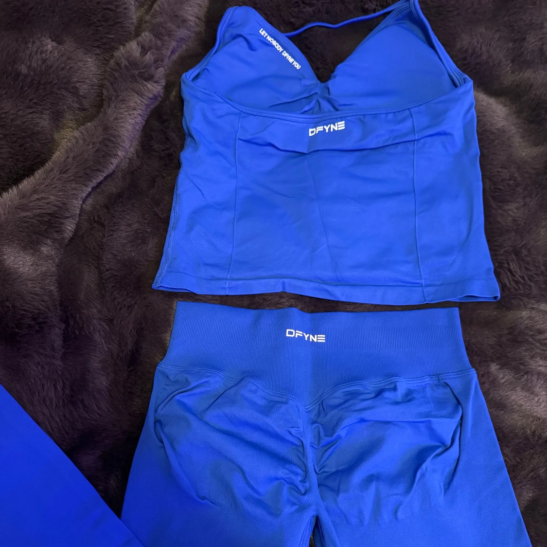 DFYNE sett blå träningsett