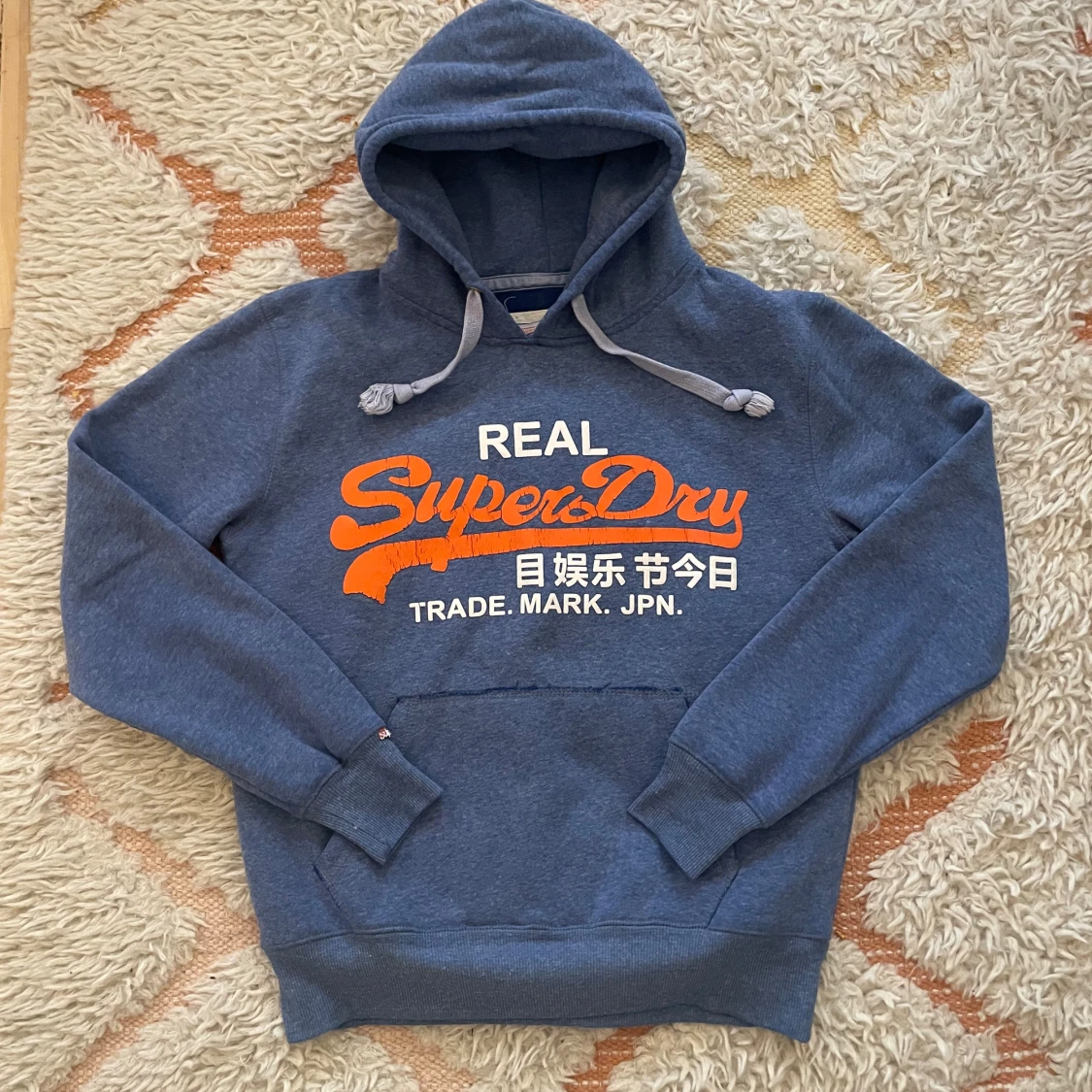 Blå Superdry hoodie  - 2