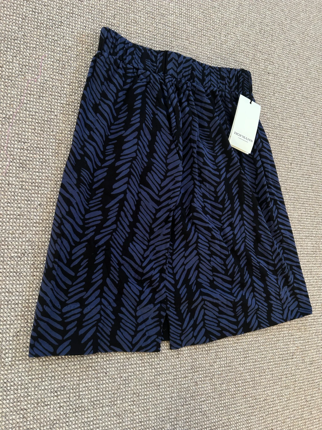 Blåmönstrade shorts från Hofmann - 1