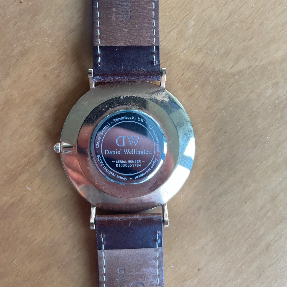 Daniel Wellington klocka med brun läderrem - 2