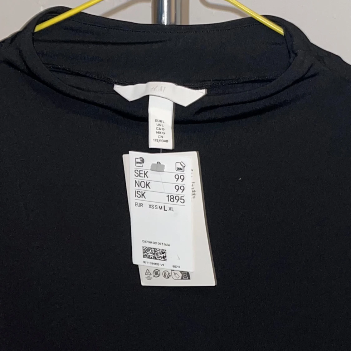 Svart polotopp från H&M - 1
