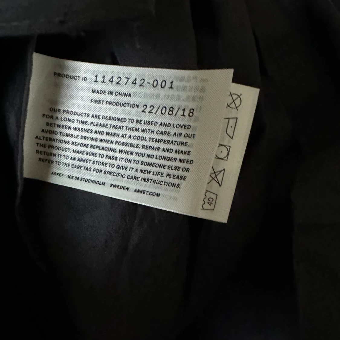 Svart overshirt från ARKET - 3