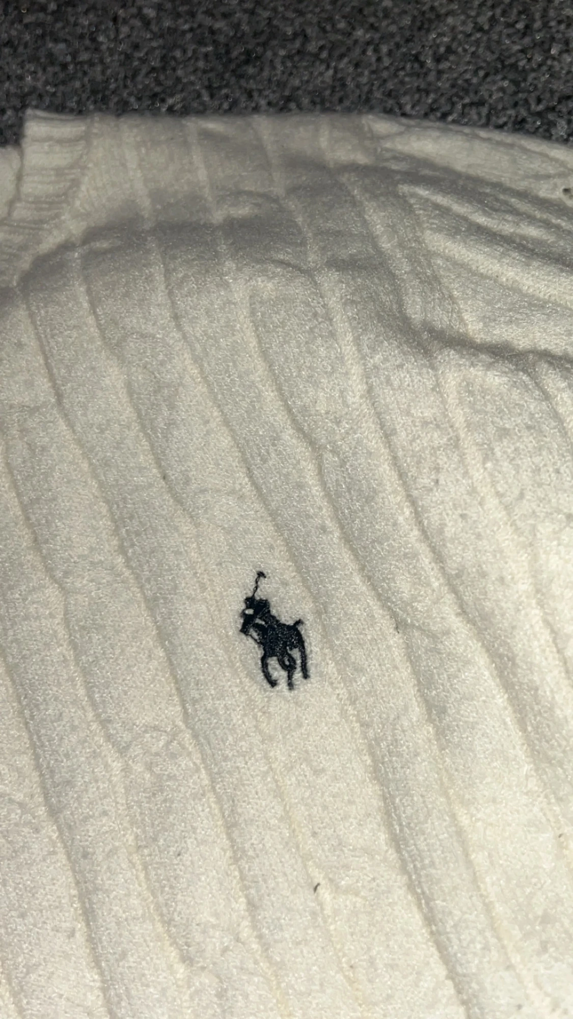 Vit stickad tröja från Polo Ralph Lauren - 2