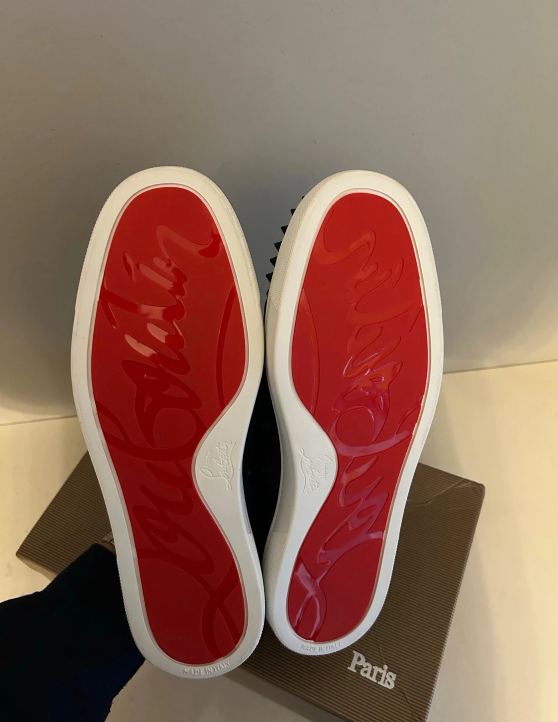Christian Louboutin sneakers i mocka - 4