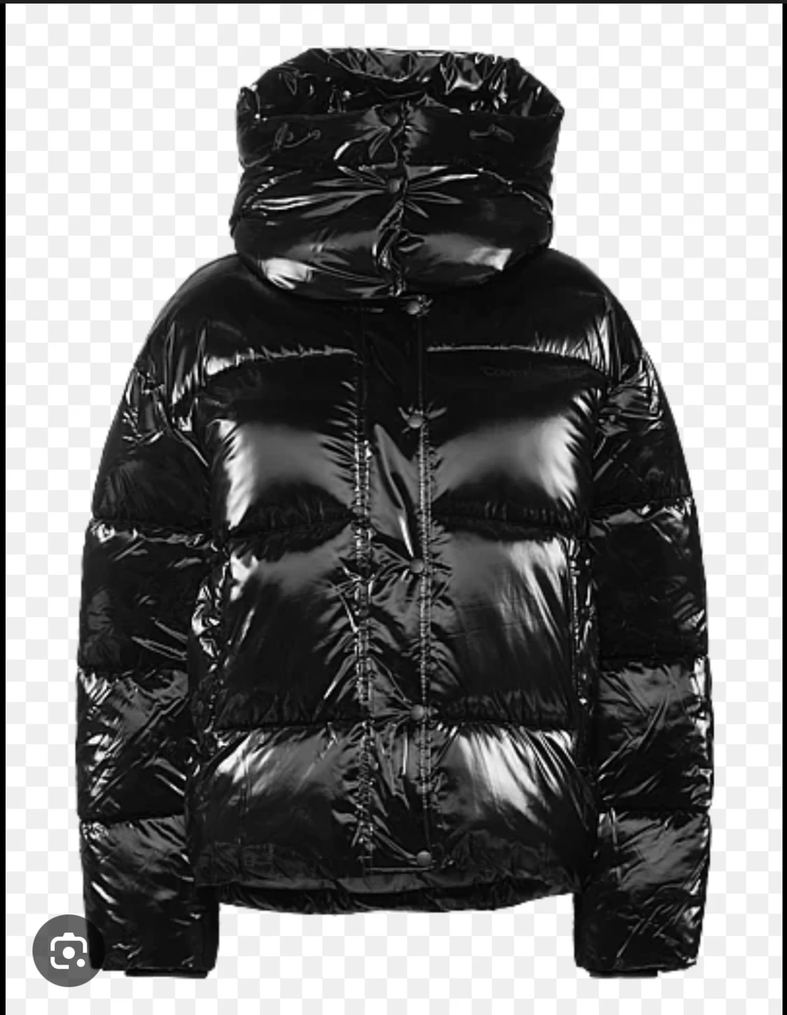 Svart pufferjacka Calvin Klein Jeans XS