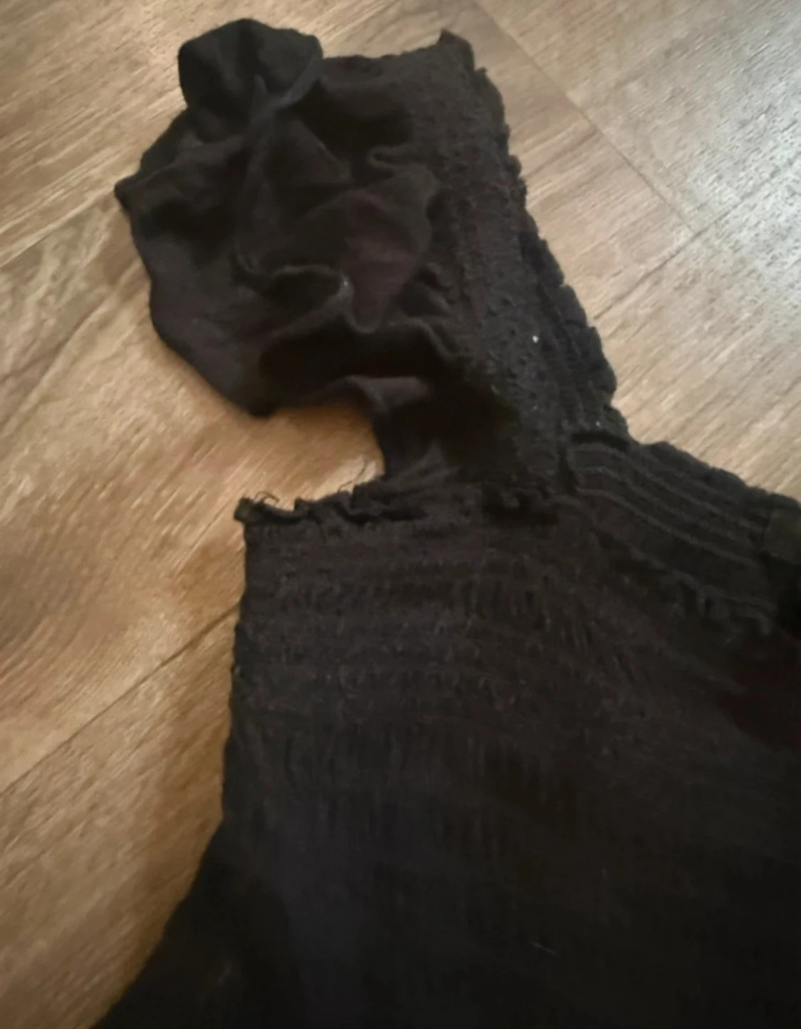 Svart linne från H&M Str XS - 1