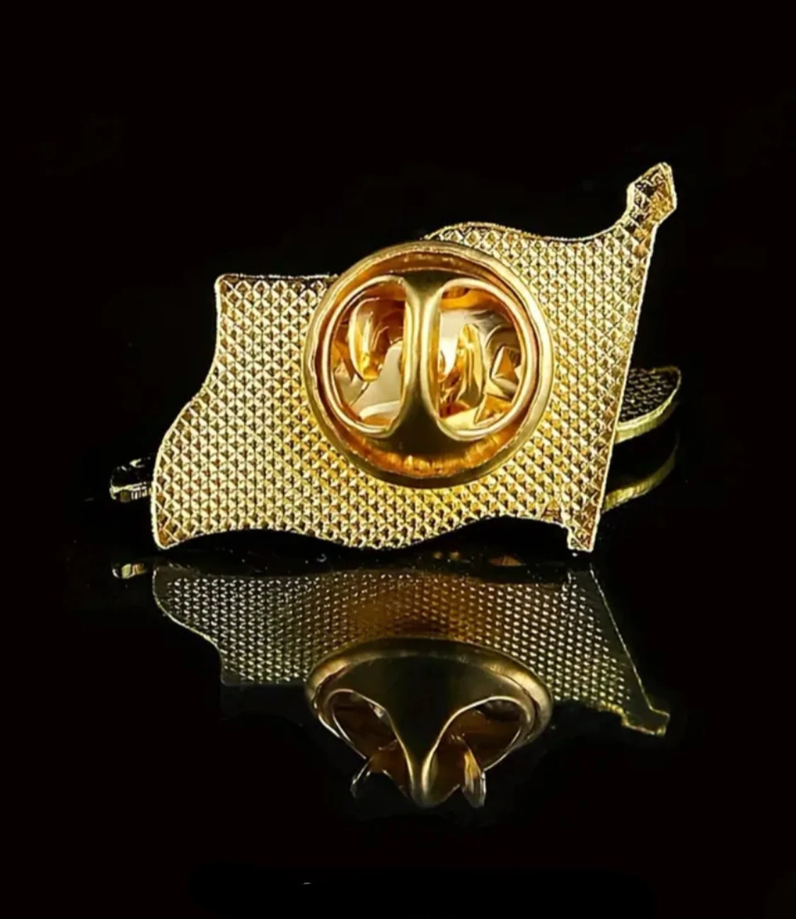 Danmarks flagga pin i metall - 2