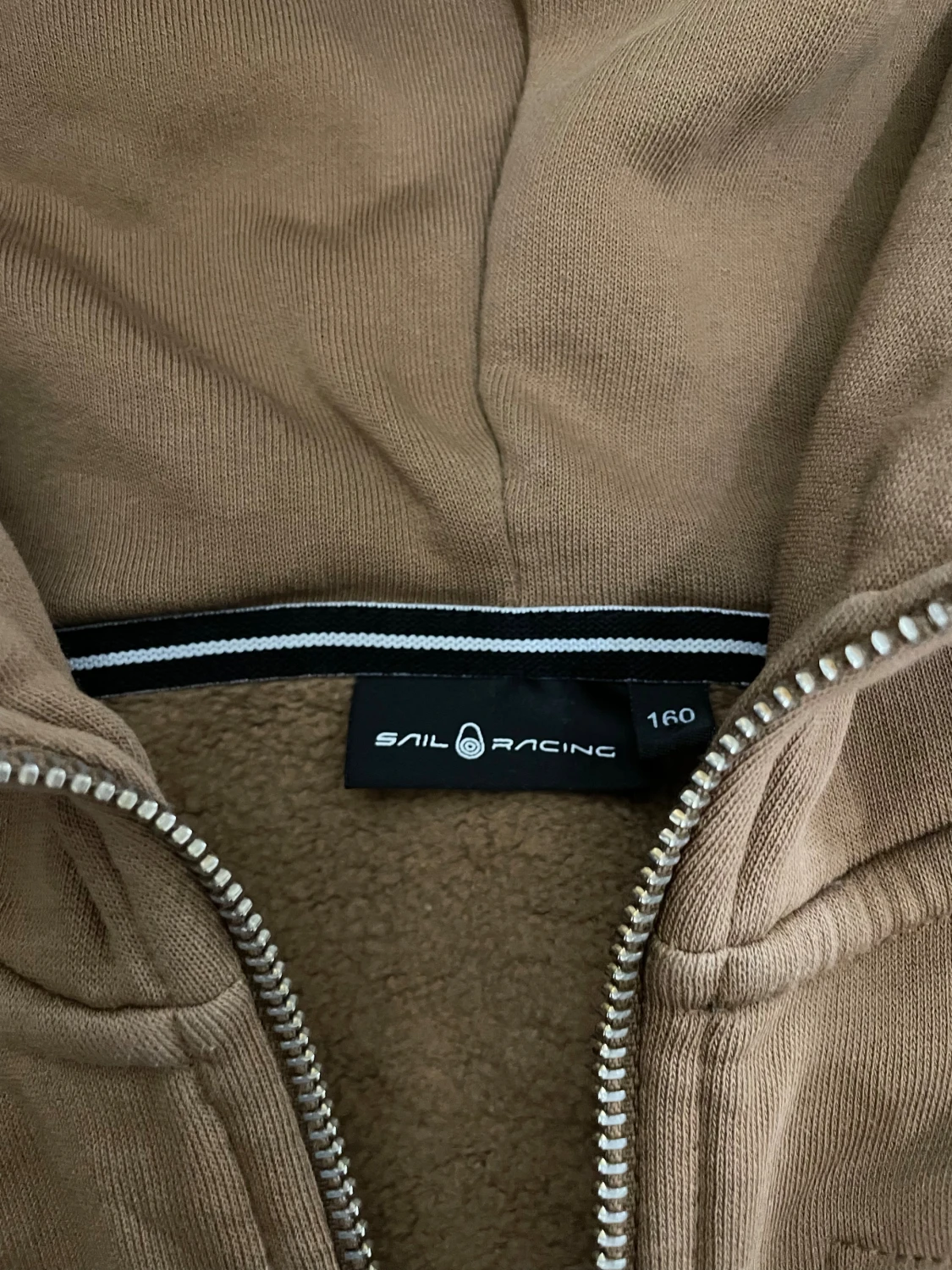 Beige hoodiejacka från Sail Racing stl 160 - 1