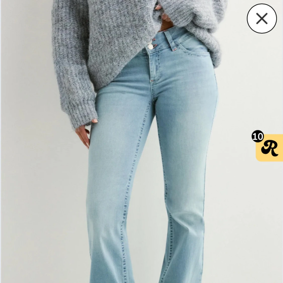 Nelly low waist bootcut jeans