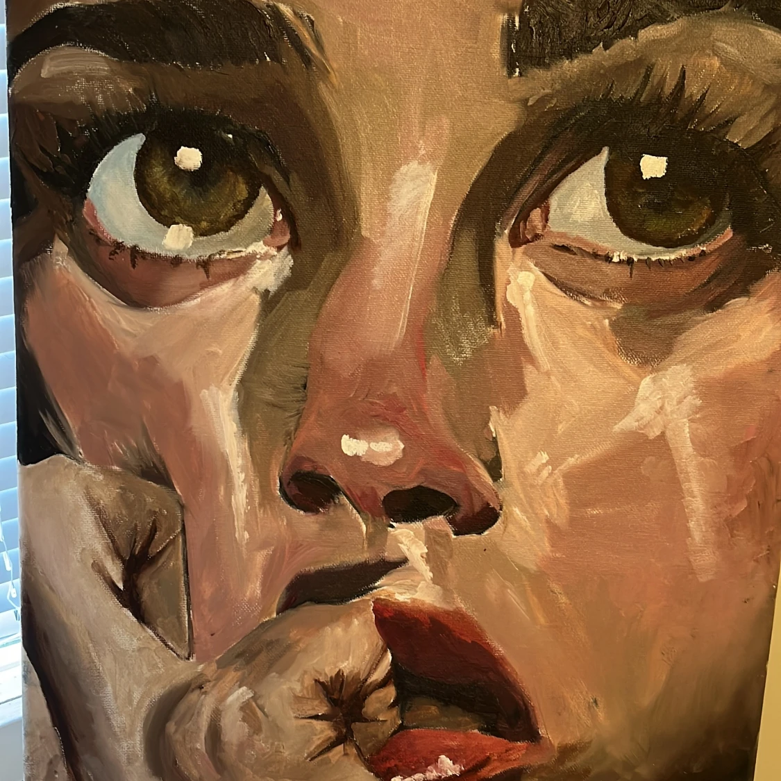 Original Handmålad konst signerad  - 4