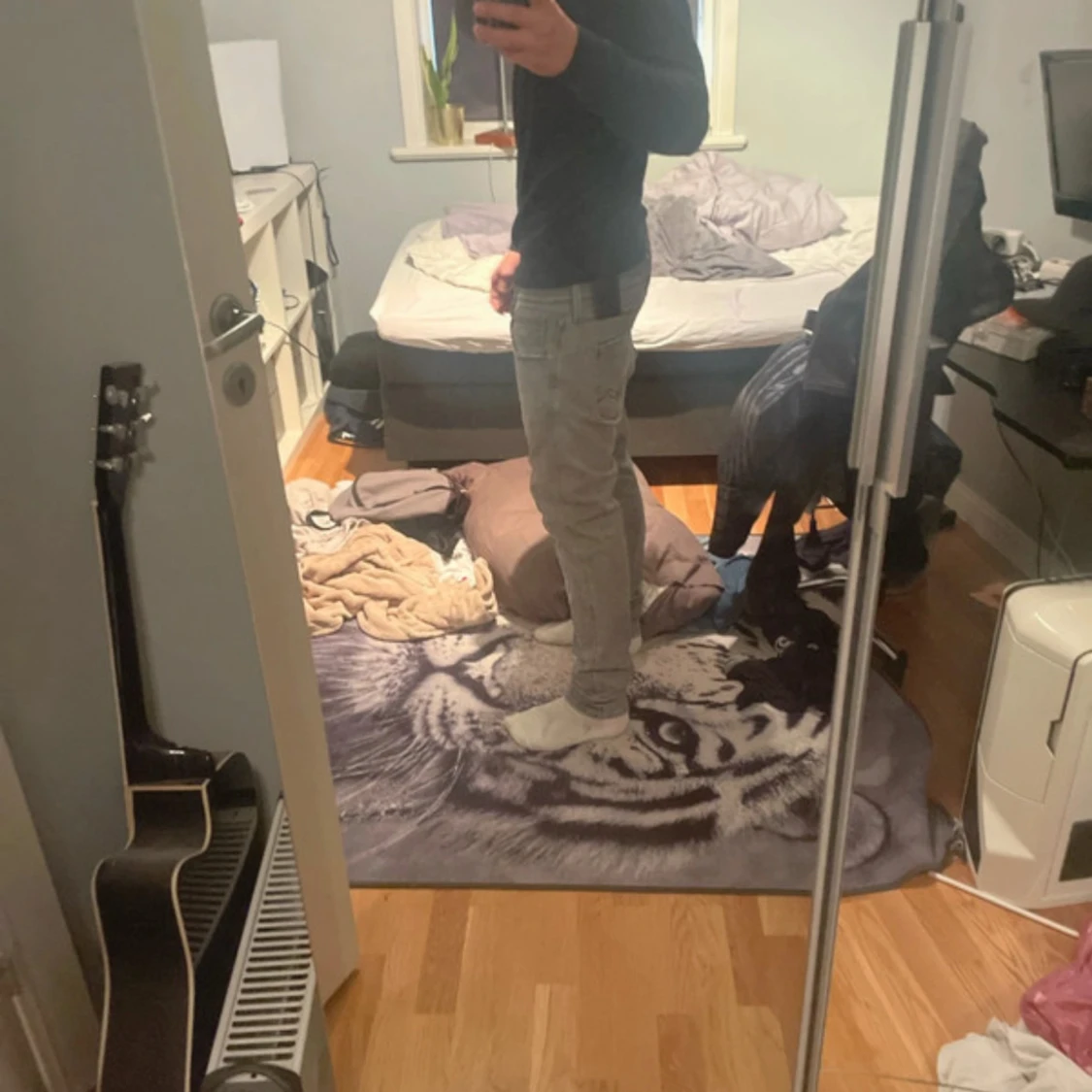 Replay Anbass grå jeans slim fit - 1