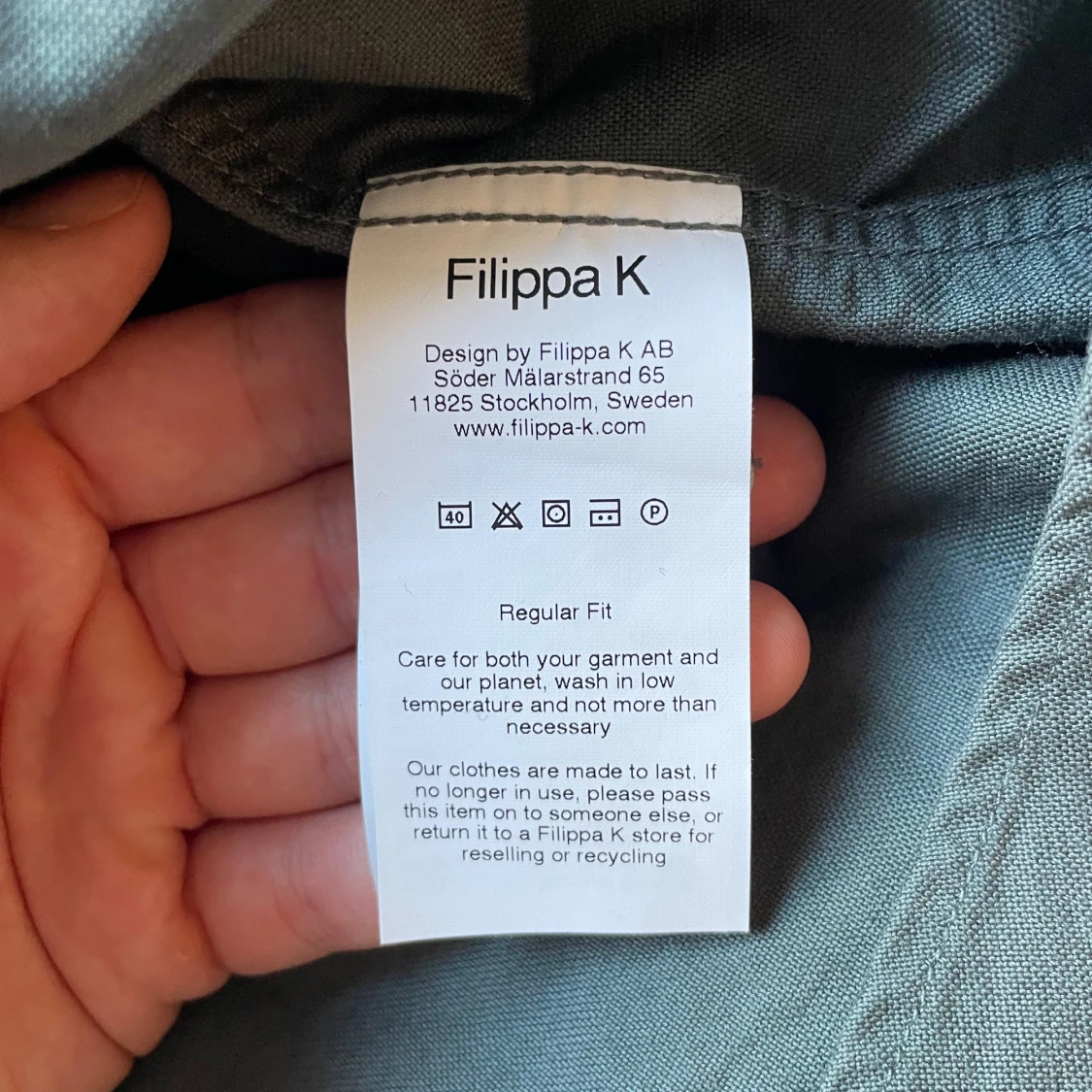 Grön skjorta från Filippa-K - 2