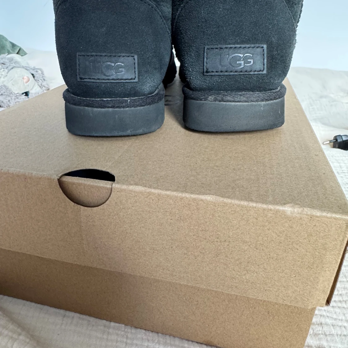 Svarta UGG boots i mocka - 2