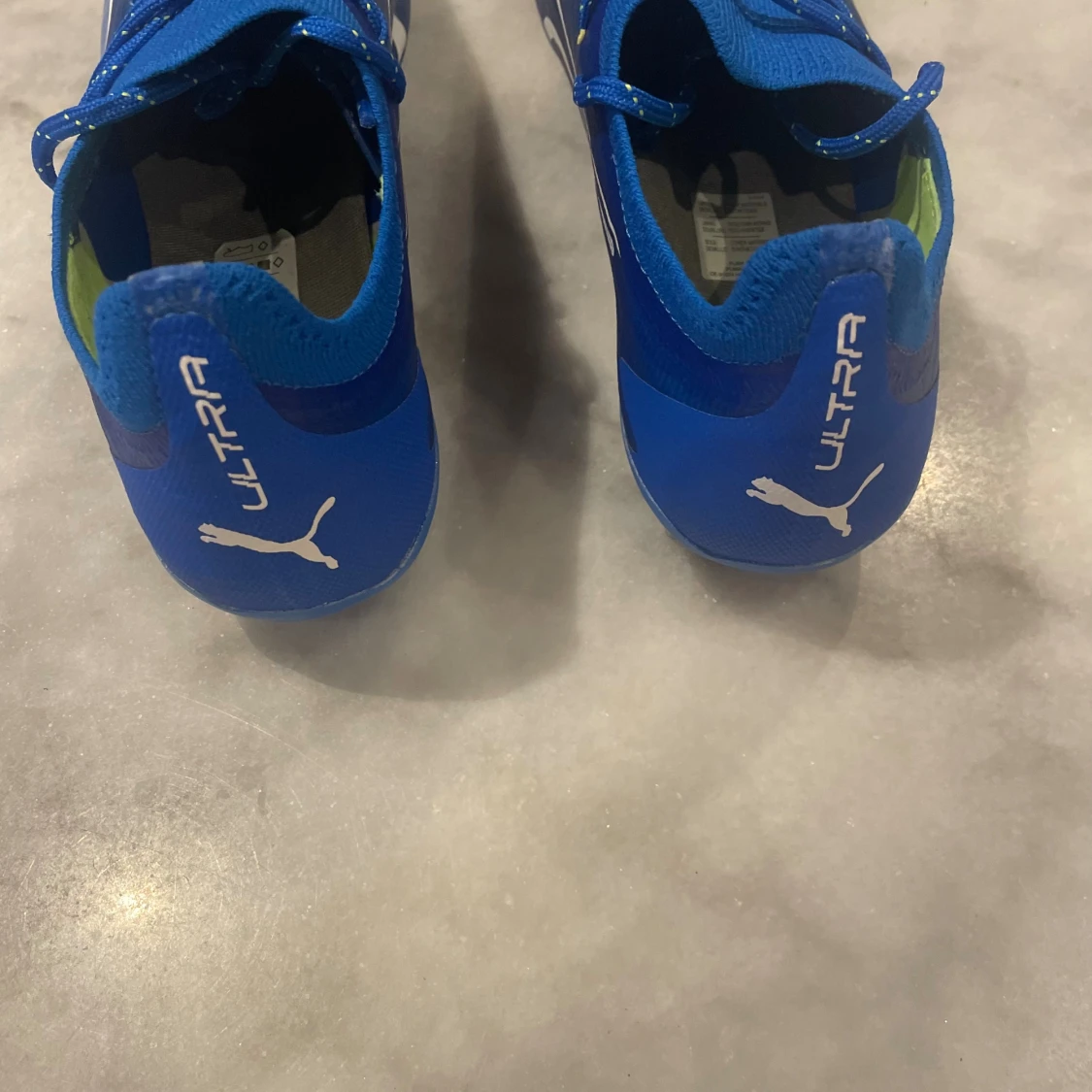 Blå Puma Ultra fotbollsskor - 3