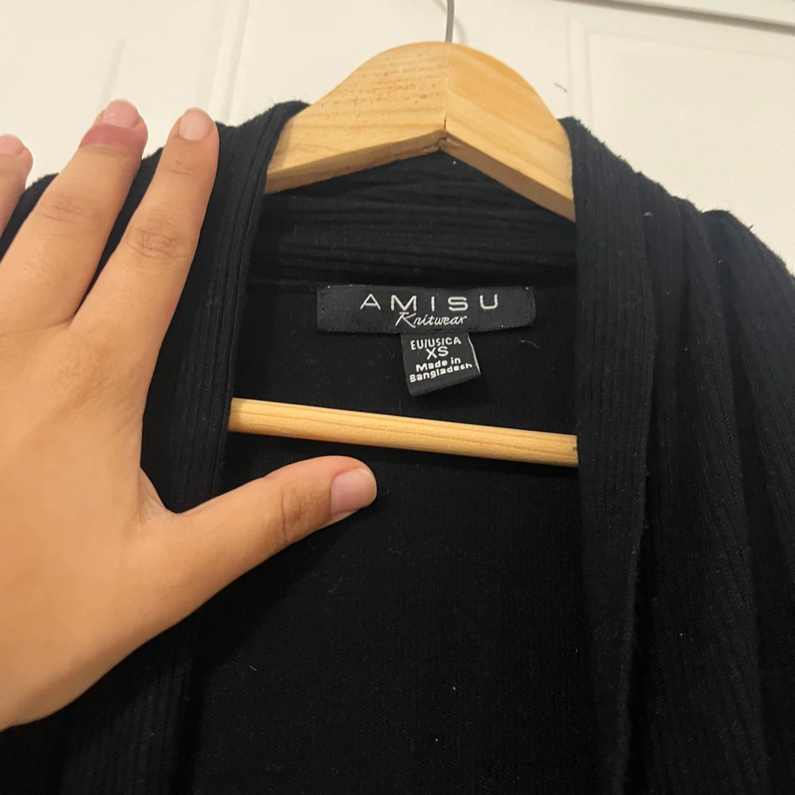 Svart cardigan jacka från Amisu XS - 2