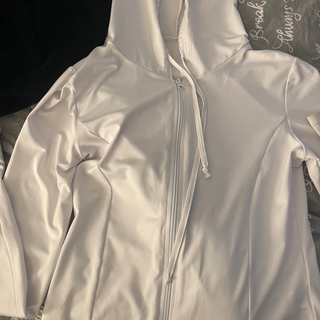 Vit träningskofta  - 3