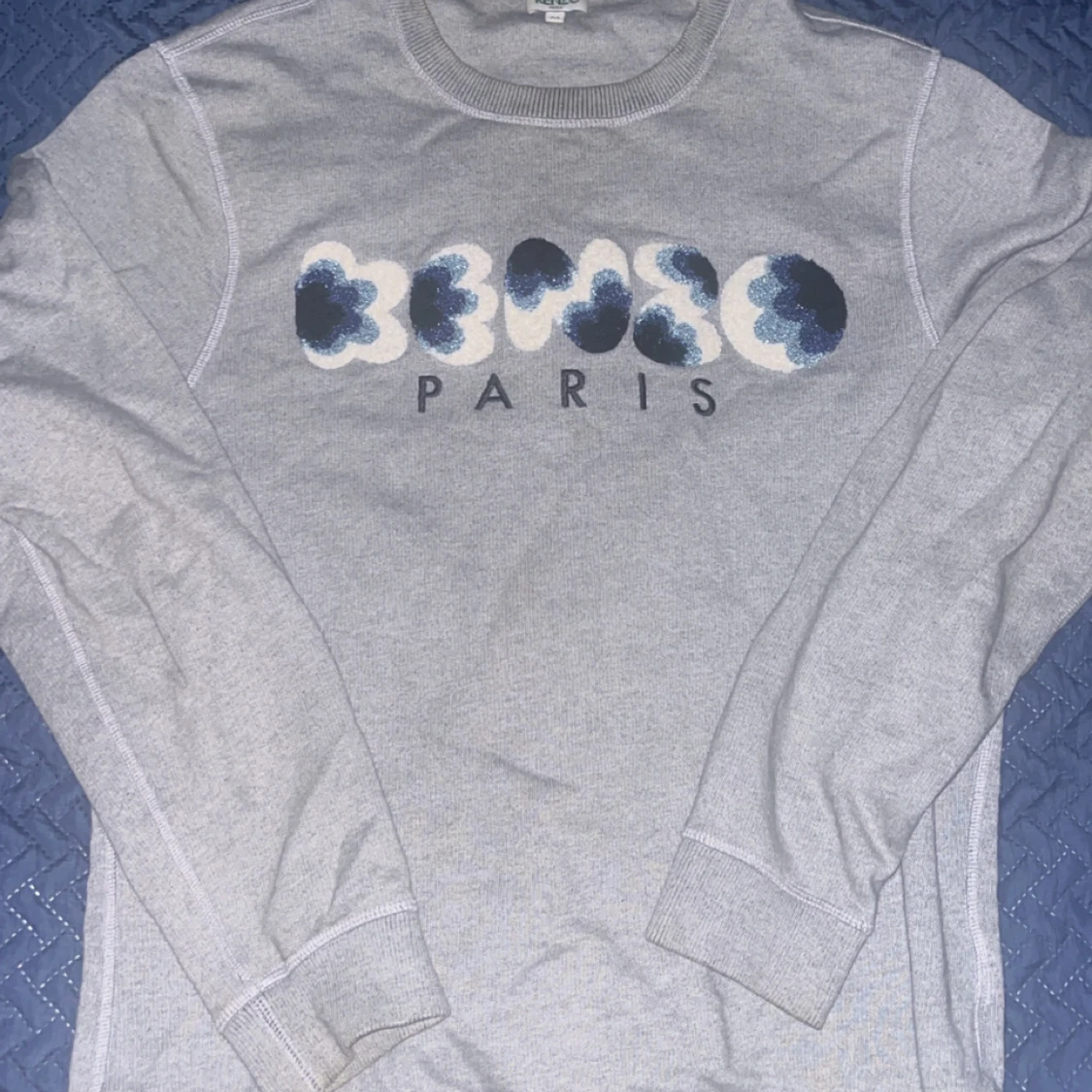 Grå Kenzo Paris sweatshirt M