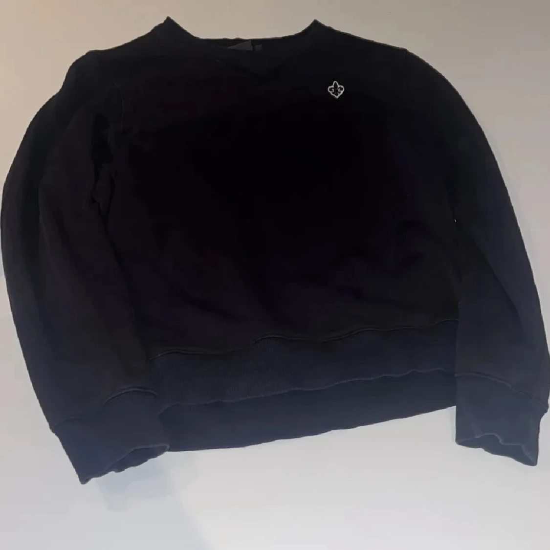 Marinblå Morris sweatshirt - 1