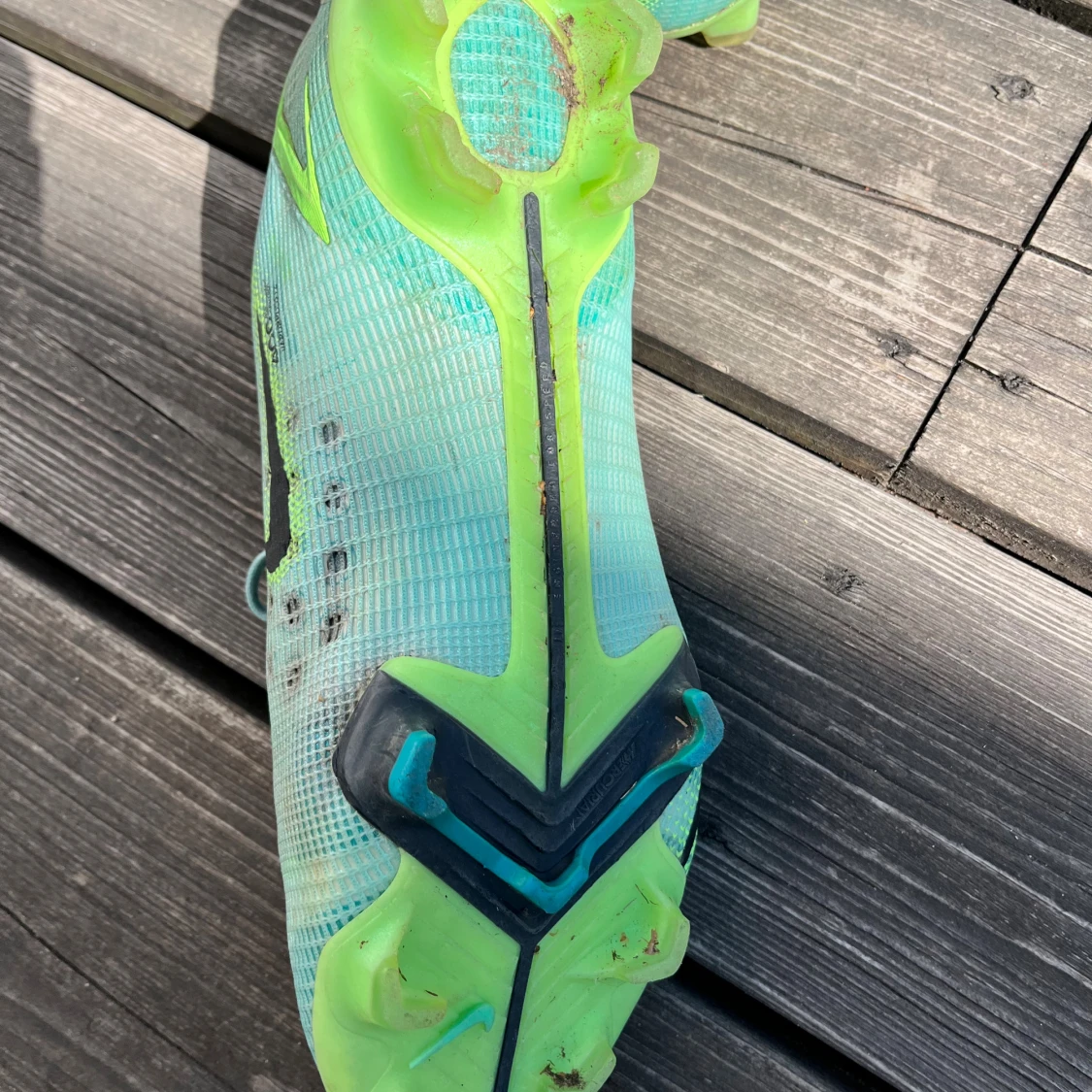 Nike Mercurial fotbollsskor turkos - 1