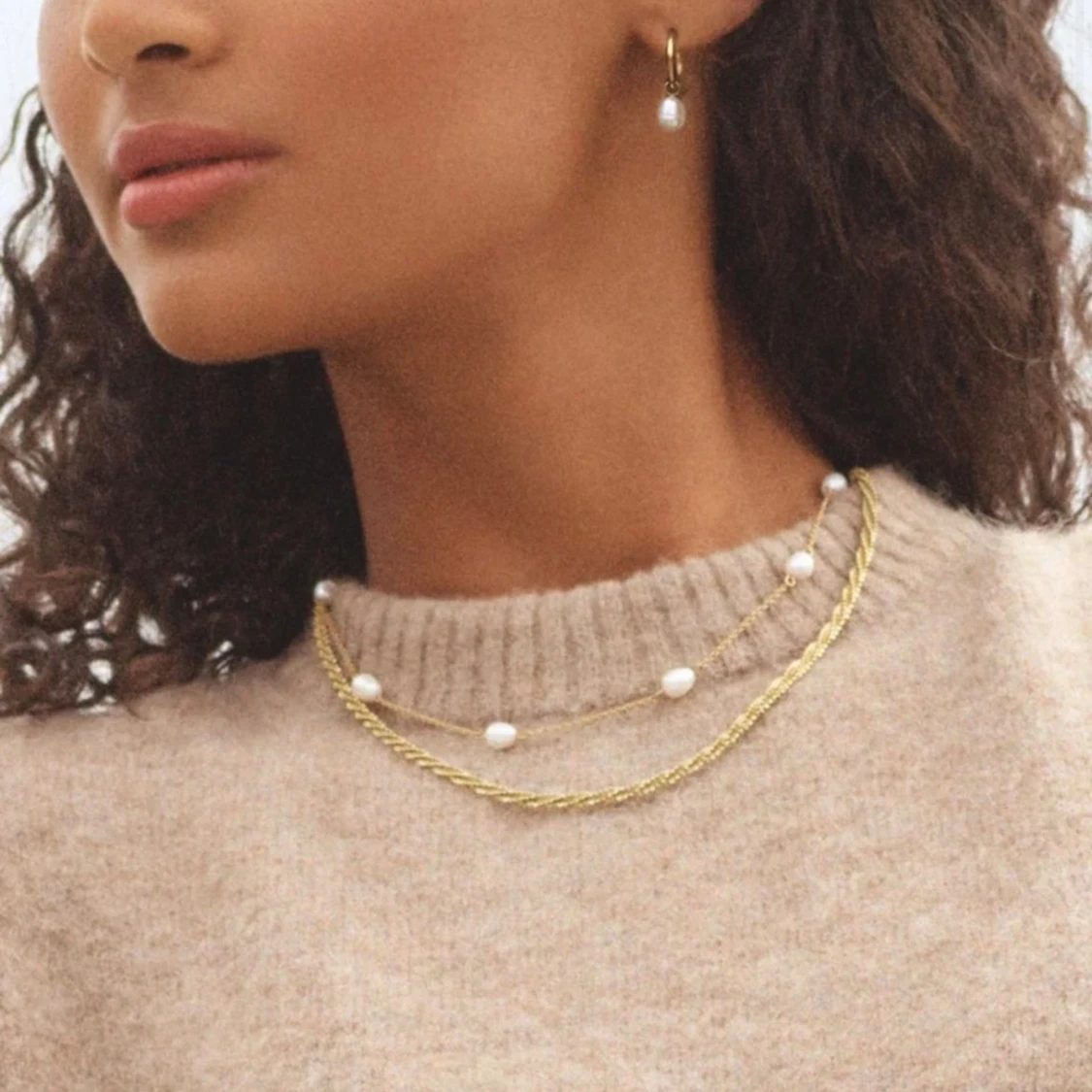 jättefint guld halsband från edblad!!!🥰 - 2