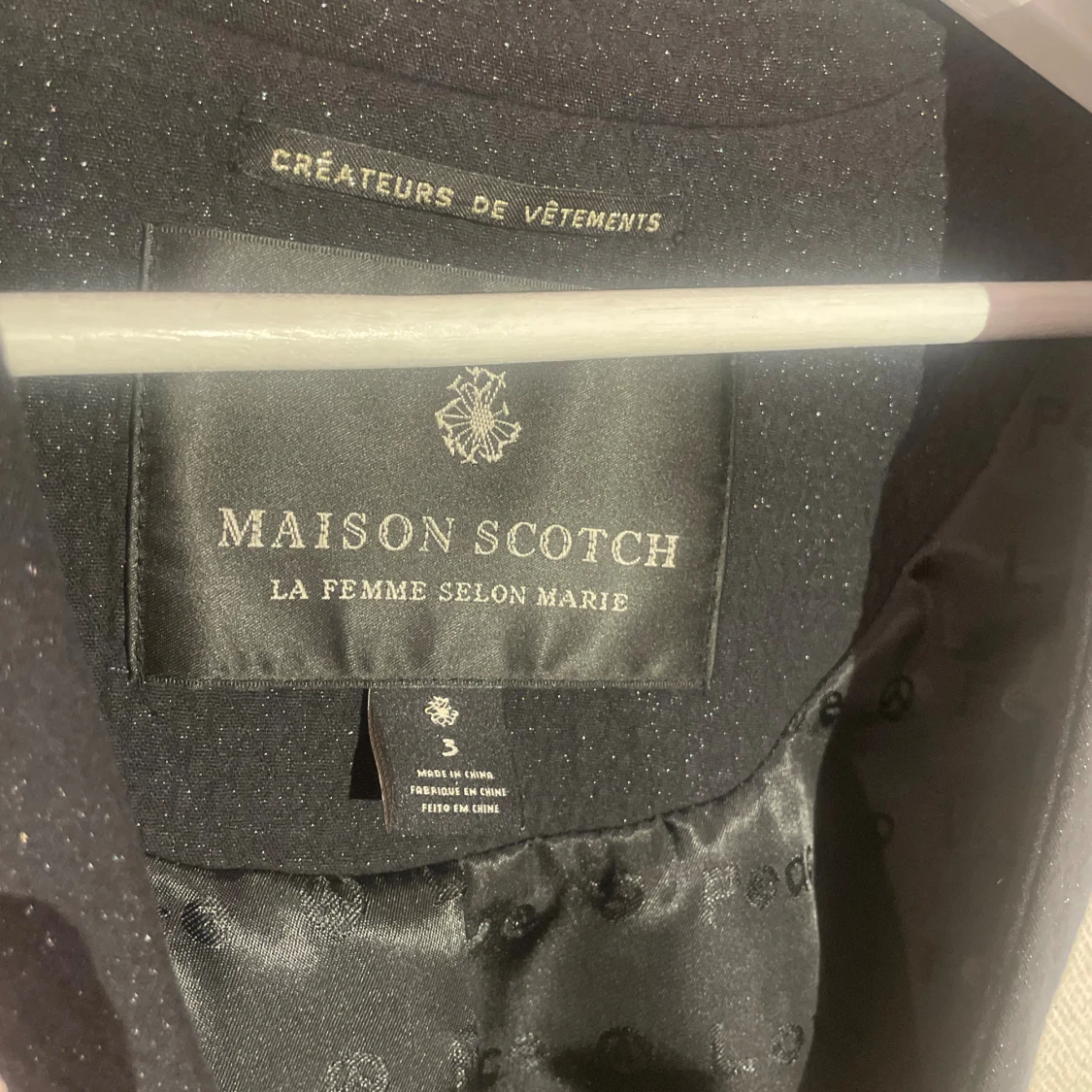 Beige kavaj Maison Scotch med stjärndetaljer - 4