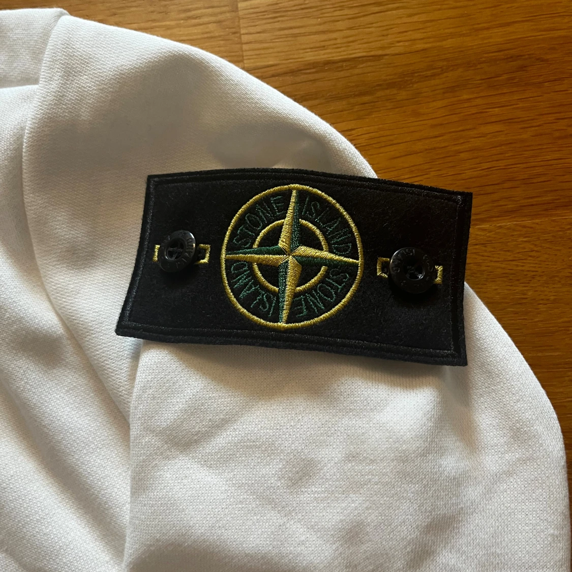 Vit sweatshirt från Stone Island - 2