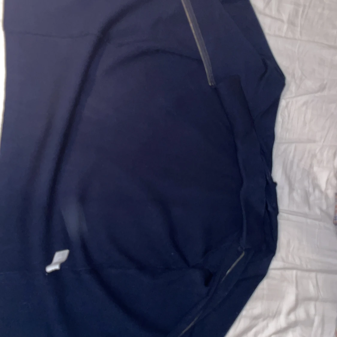 Mörkblå kofta från Signal med dragkedja - 2