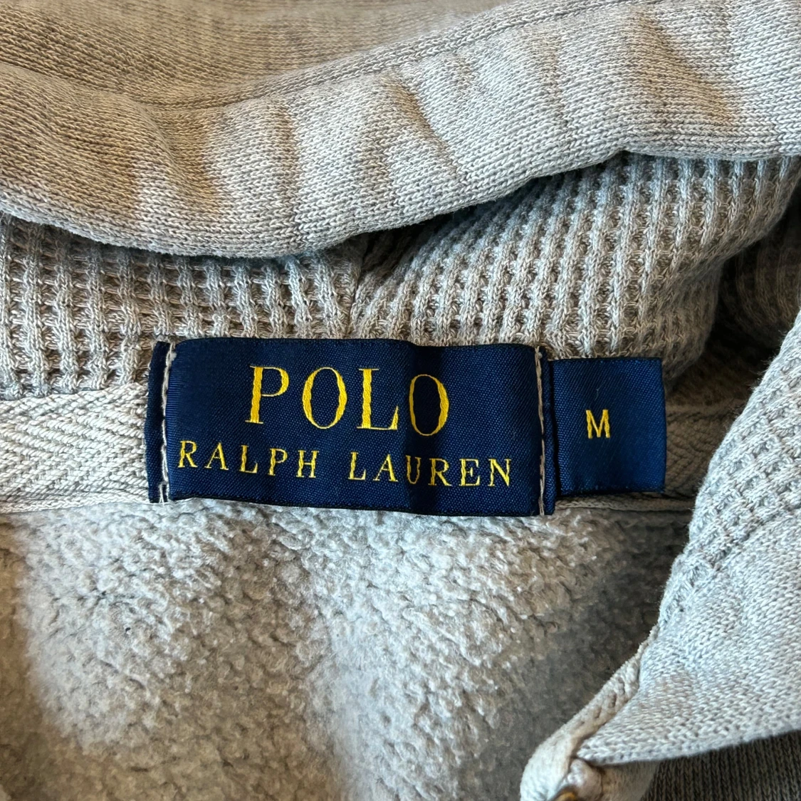 Grå Ralph lauren zip hoodie  - 4