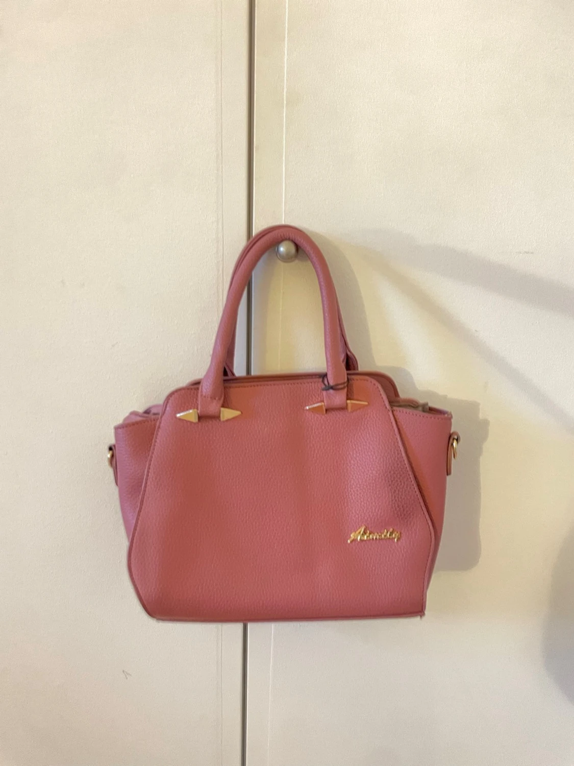 Rosa handväska från Alimathy - 3