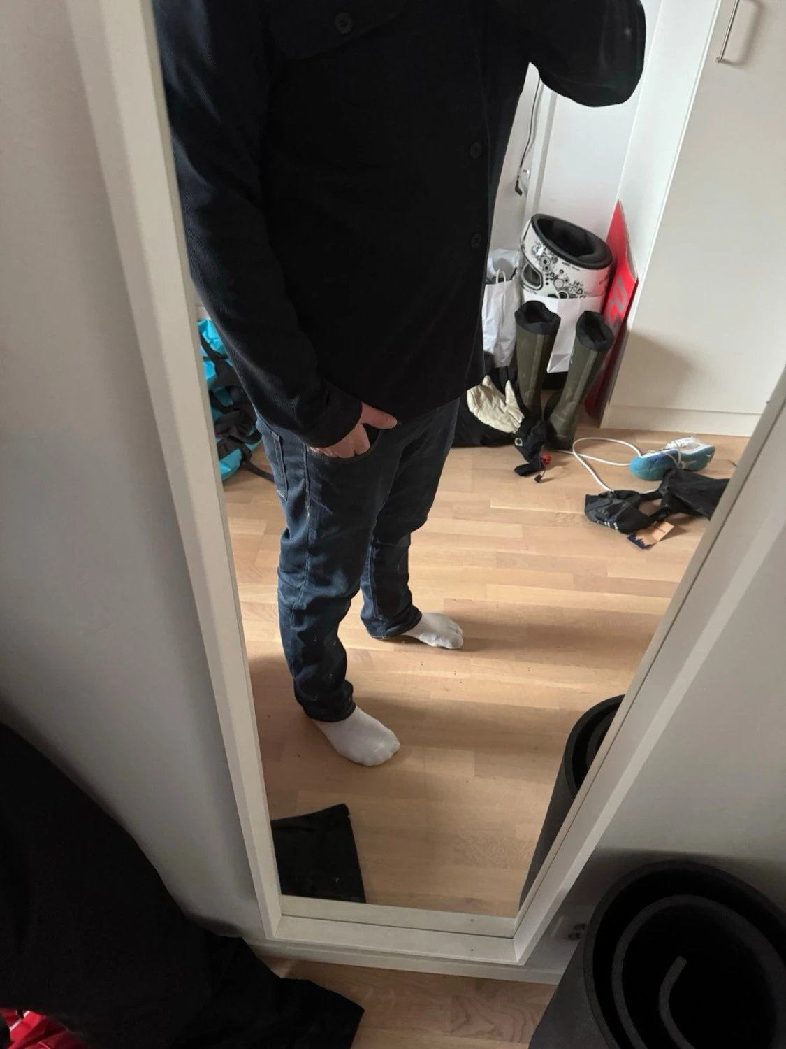 Svart overshirt från Only & Sons - 3