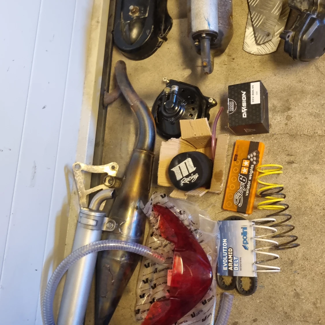 Variator och koppling