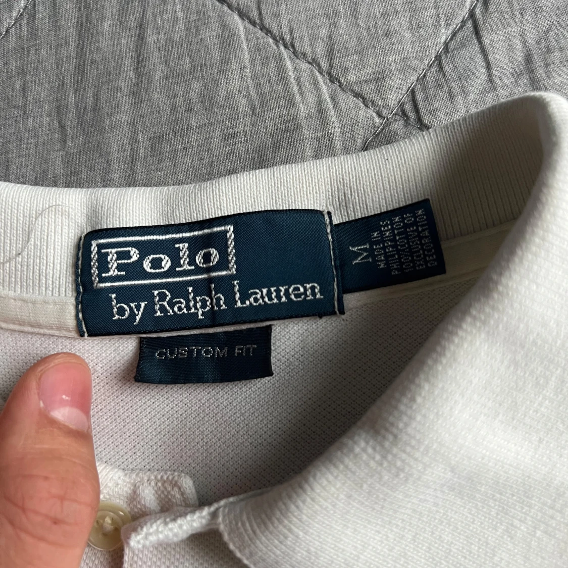 Cremevit polo t-shirt från Ralph Lauren - 2