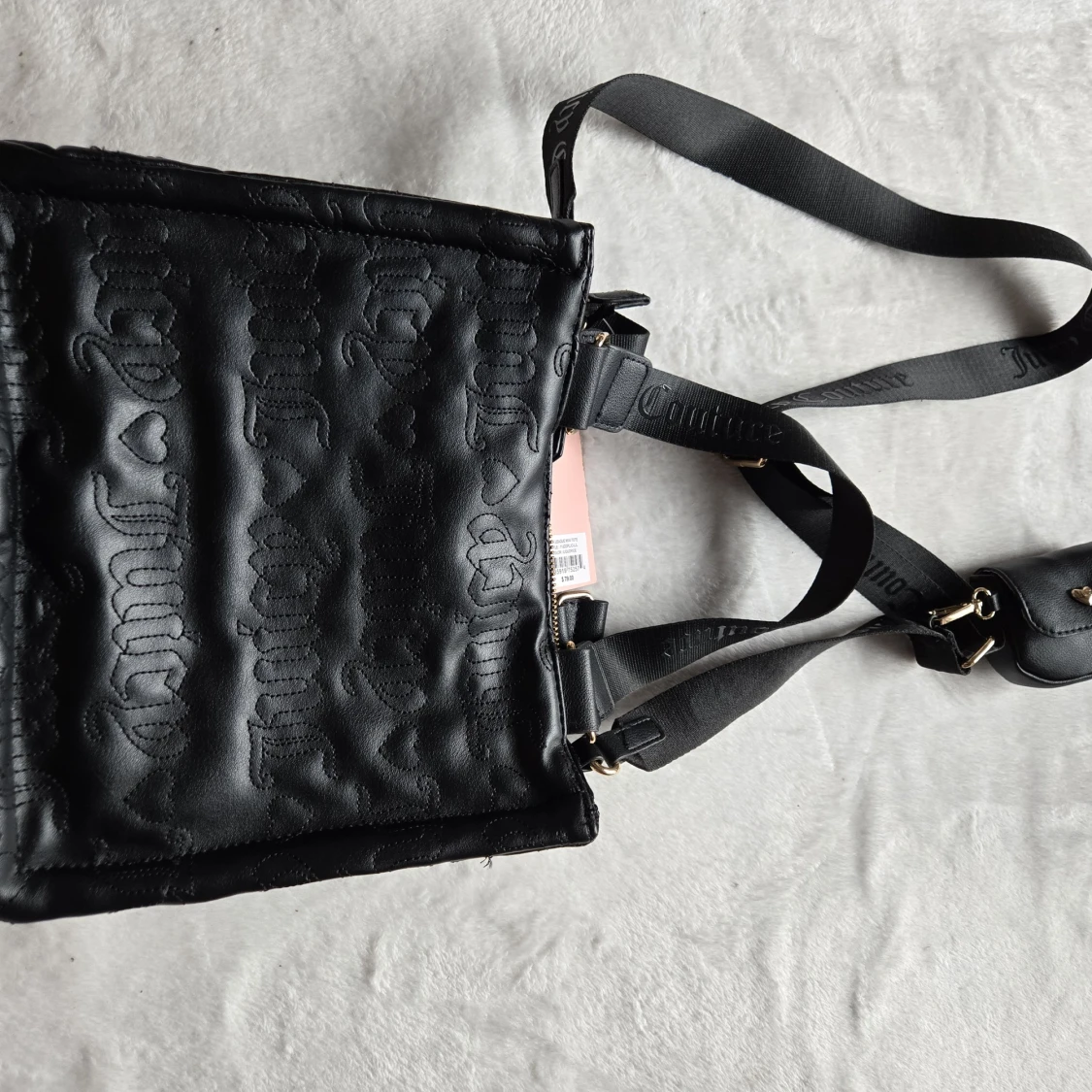 Svart axelväska Juicy Couture - 4