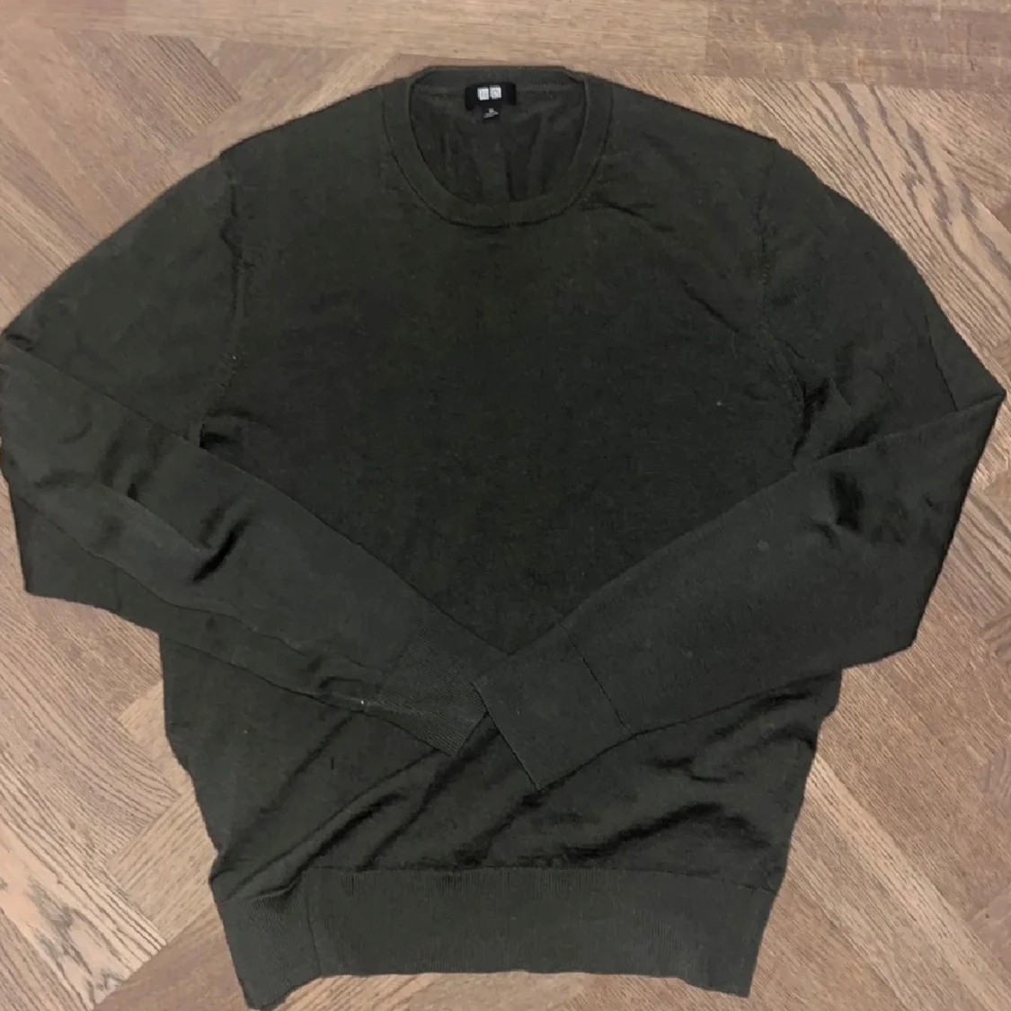 Ulltröja mörkgrön 