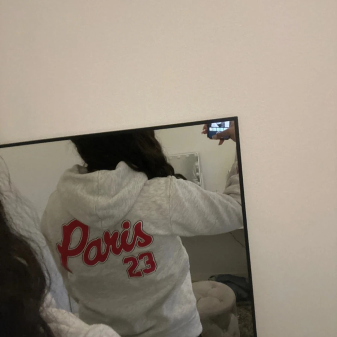 Grå Paris Saint Germain hoodie - 1