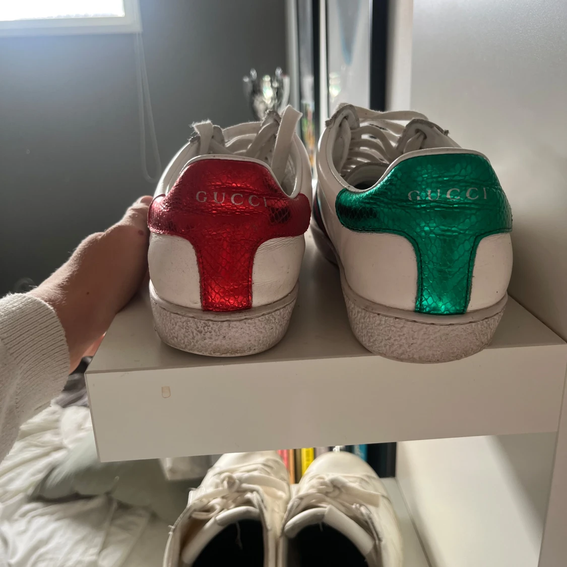 Vita gucci ace skor - 1