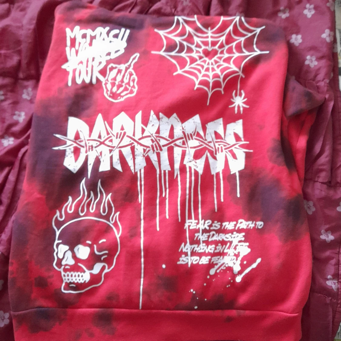 Röd hoodie från New Yorker - 1