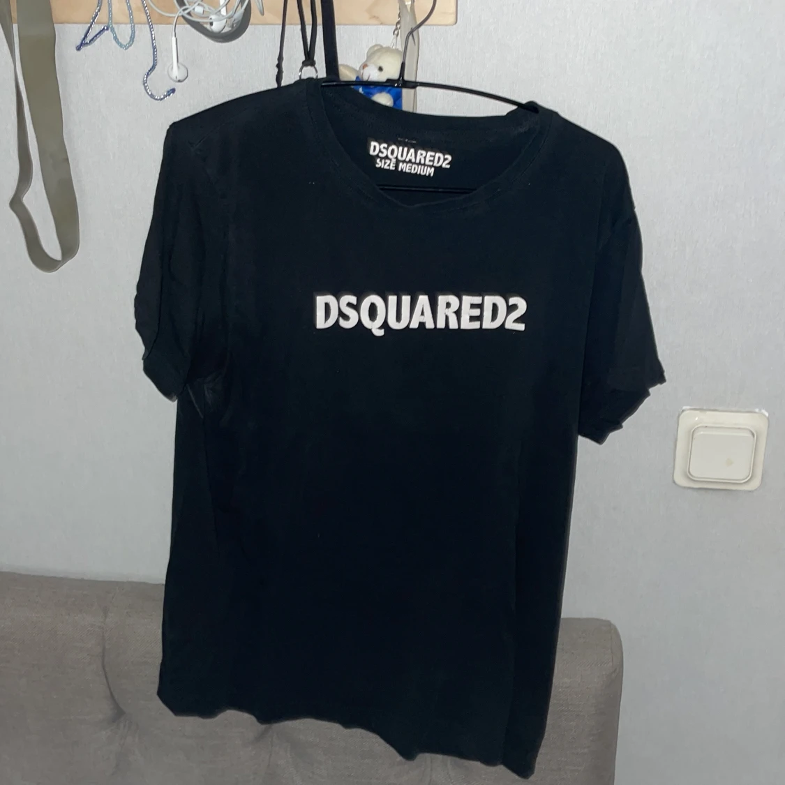Svart DSQUARED2 t-shirt i bomull - 1