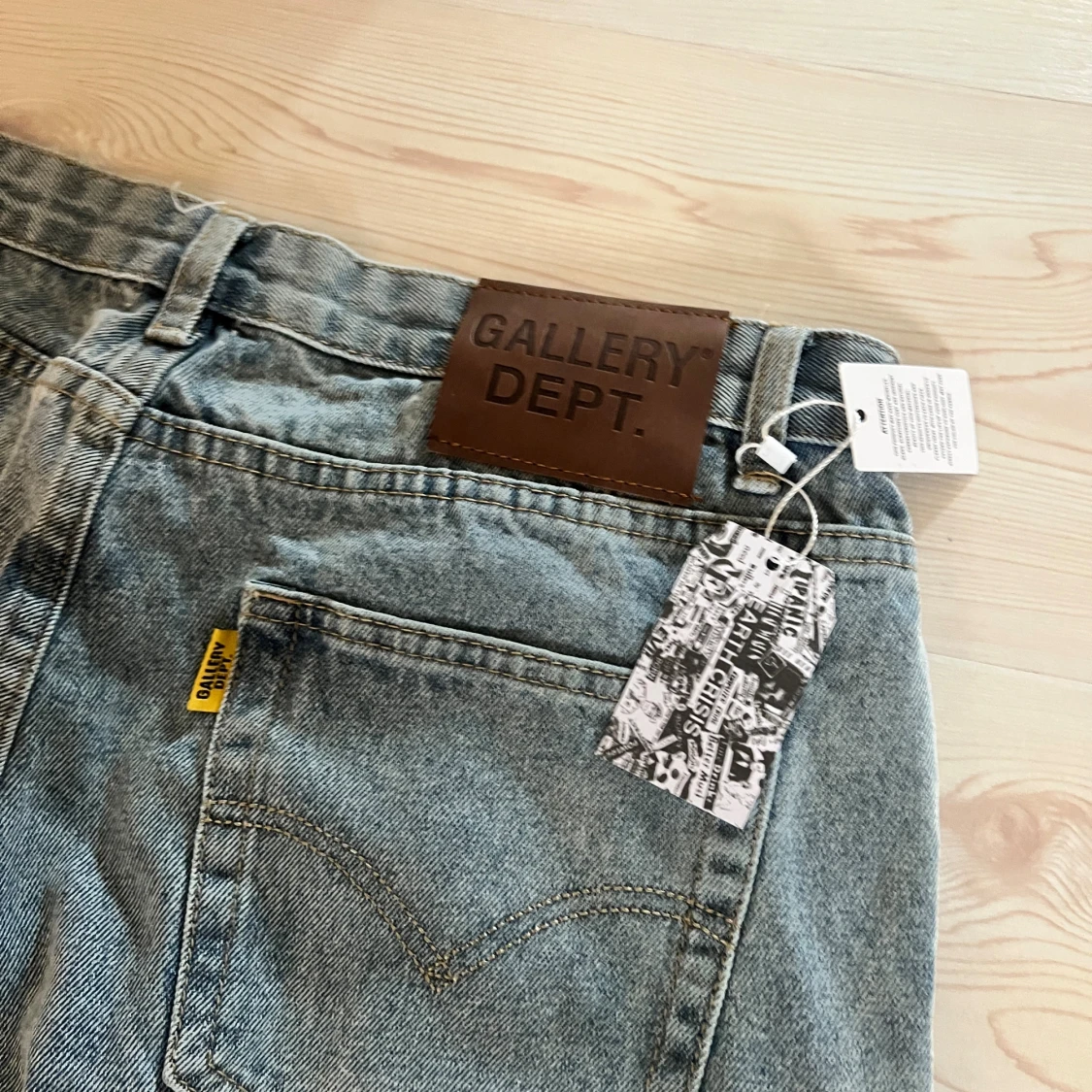 Gallery Dept. jeans med kontrastpaneler - 1