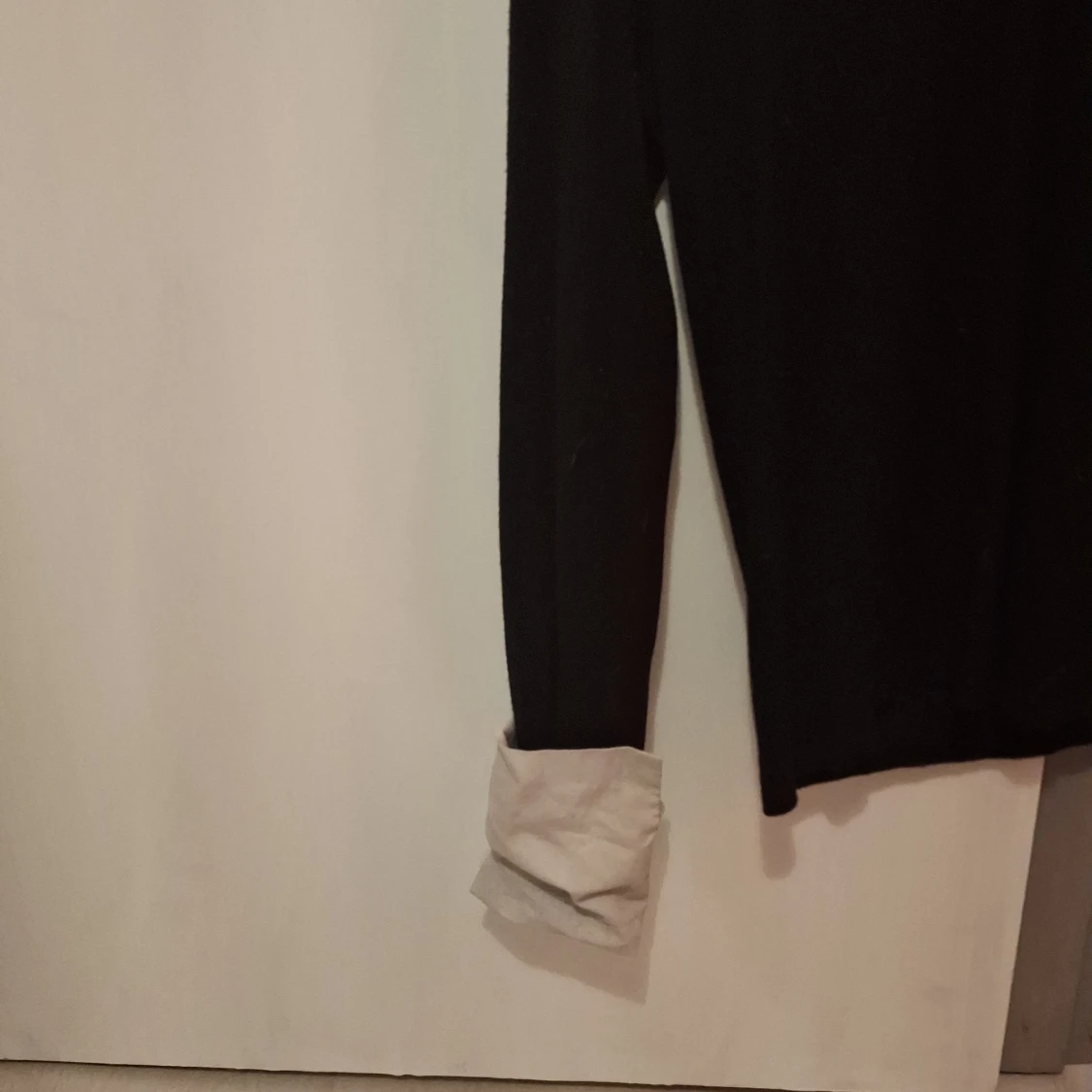 Svart tröja med vit krage Vero Moda - 4