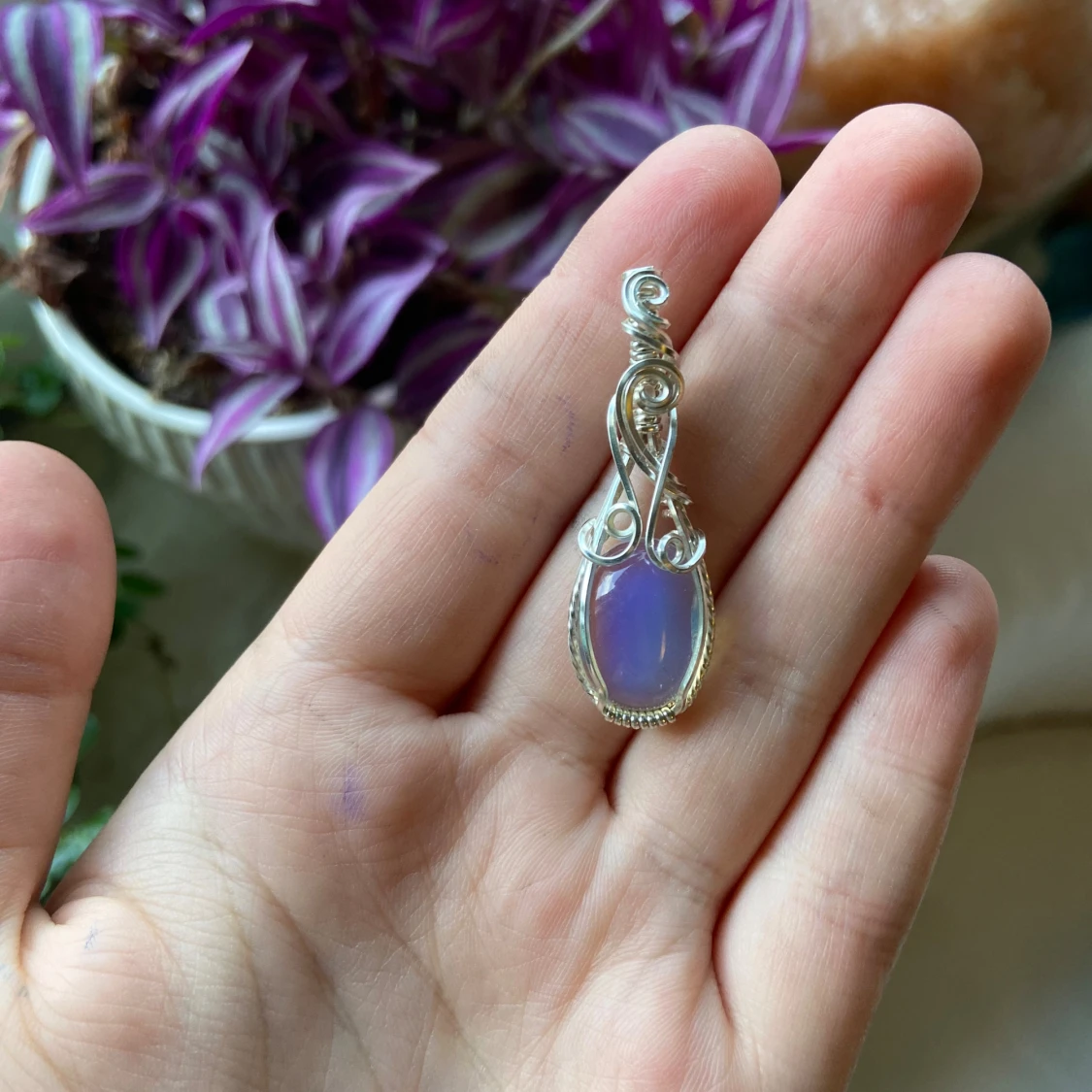 Silverberlock med opalit - 1