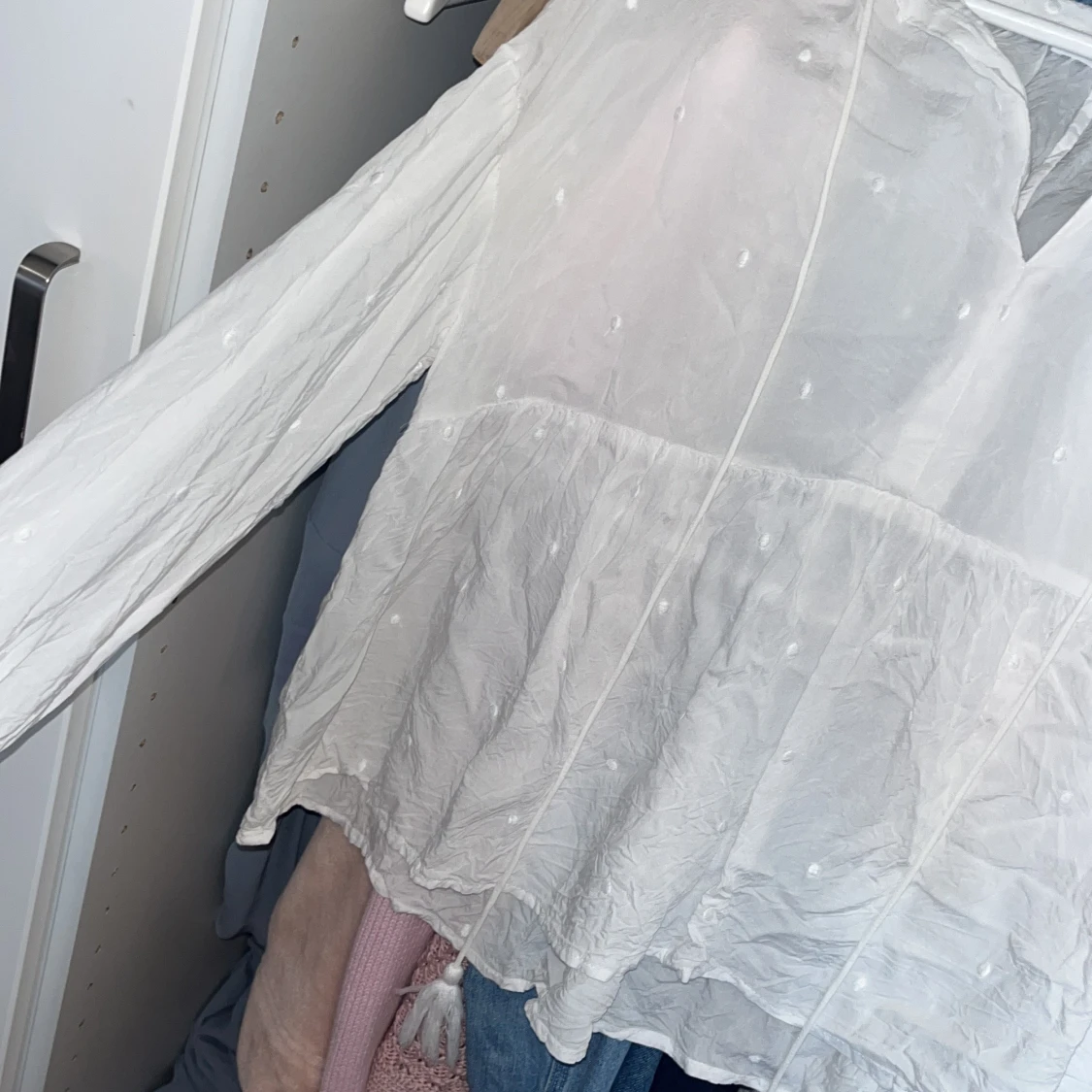 Vit blus från Mango i XS❤️ - 1