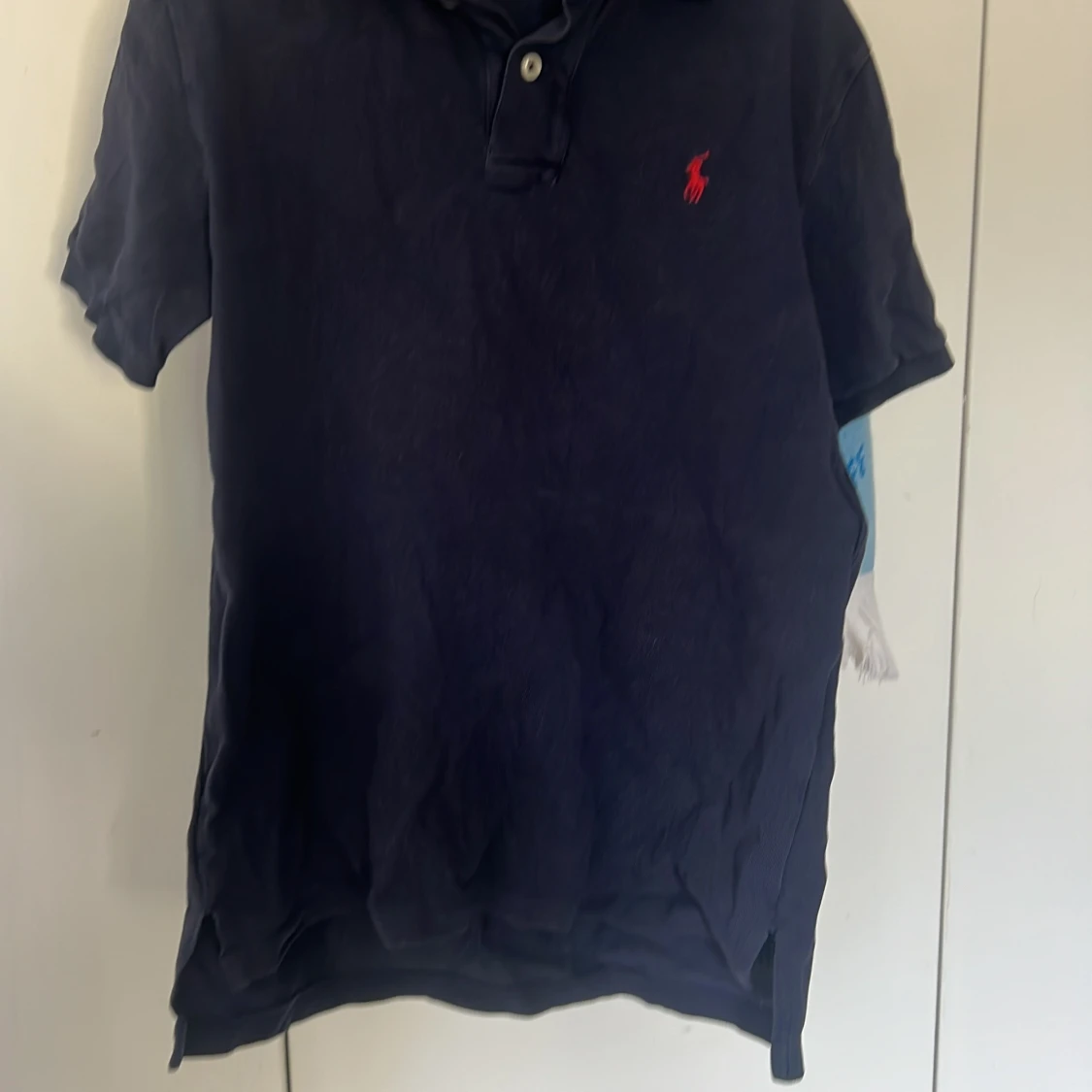Marinblå pikétröja från Polo Ralph Lauren