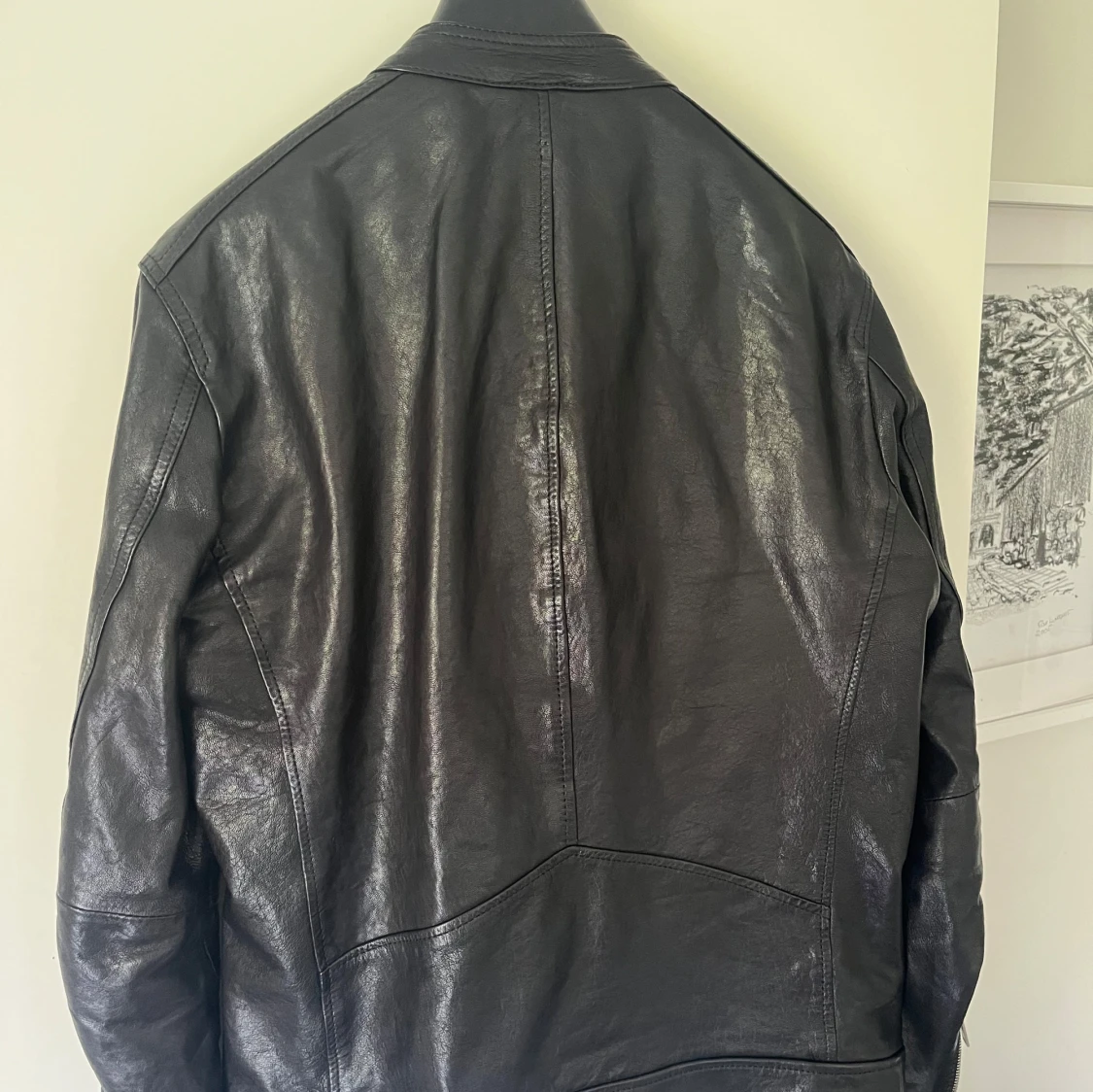 Svart skinnjacka från Dondup - 2