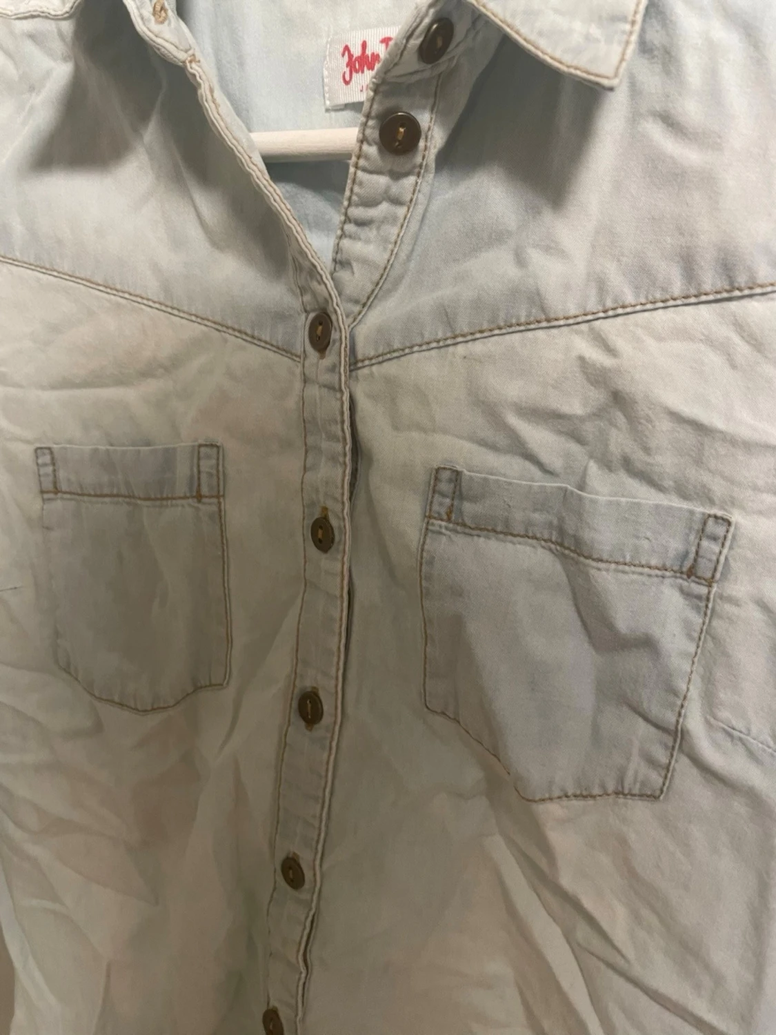 Ljus jeansskjorta från John Baner - 2