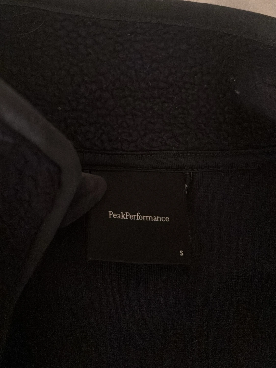 Mörkblå fleeceväst från Peak Performance - 2